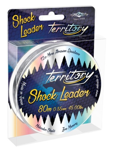 Mikado Territory Shock Leader 0.55mm/80m - Green