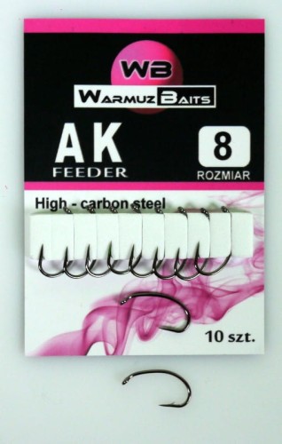 Warmuz Baits Haczyki AK Feeder roz. 8