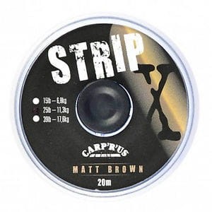 Carp'R'Us Plecionka Strip-X Matt Brown 15lb/20m