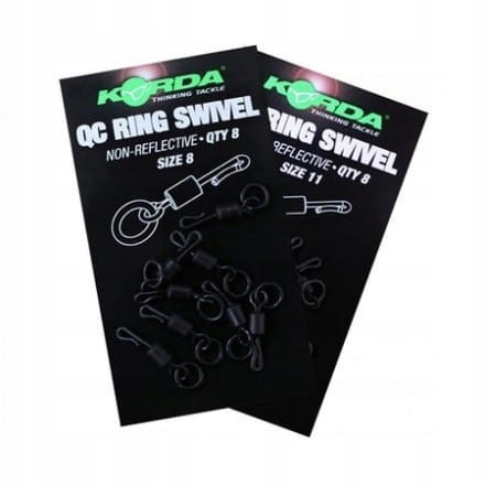 Korda Kwik Change Swivel Ring roz. 11 (KQR11)