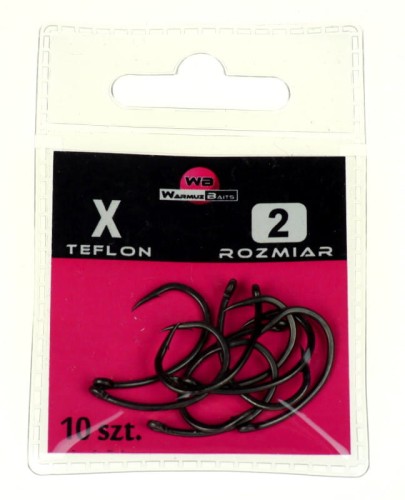 Warmuz Baits Haczyki Teflon X roz. 2