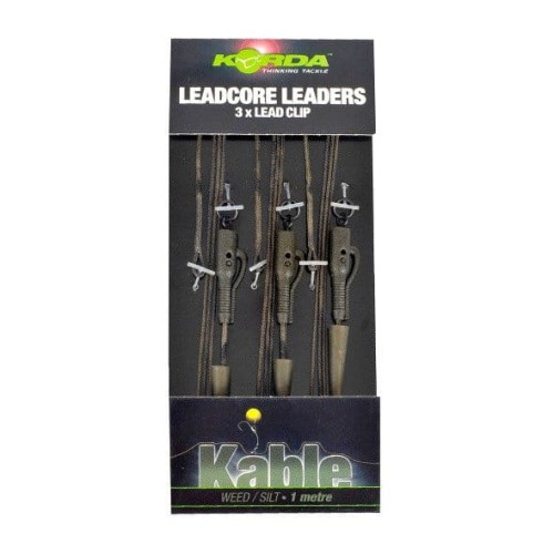 Korda Leadcore Leader Lead Clip - Weed (LLHCW)
