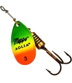 Mepps Aglia Fluo Błystka Tiger nr. 0 (2.5g)