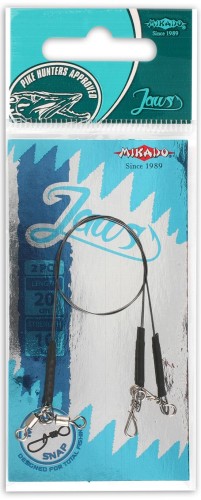 Mikado Jaws Przypon Tytanowy 35cm/18kg 2 szt.