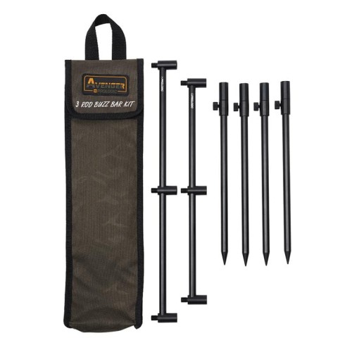 Prologic Avenger 3 Rod Buzz Bar Kit (65023)