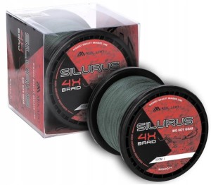 Mikado Plecionka Silurus 4X Braid - Zielona