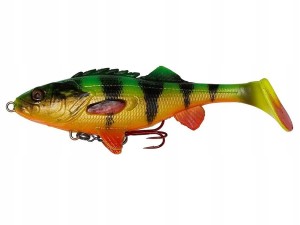 Savage Gear 4D Perch Shad - Firetiger