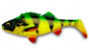 Savage Gear 4D Perch Shad Bulk - Firetiger