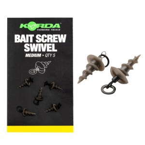Korda Wkręty Micro Ring Swivel Bait Screw