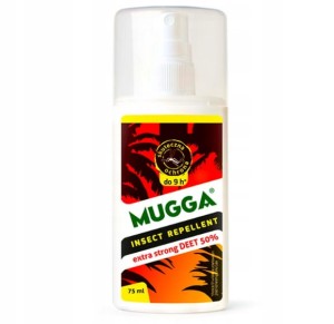 Mugga Spray Extra Strong DEET 50% na komary i kleszcze