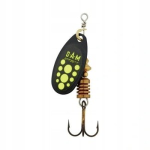 DAM Effzett Standard Obrotówka - Black Yellow