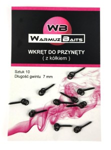 Warmuz Baits Wkręty do przynęt z kółkiem