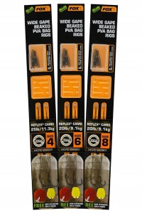 FOX Wide Gape PVA  Przypony Karpiowe