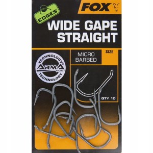 FOX Edges Haczyki Wide Gape Straight 