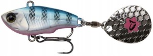 Savage Gear Fat Tail Spin Wirujący Ogonek - Blue Silver Pink