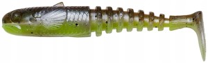 Savage Gear Gobster Shad - Green Pearl Yellow