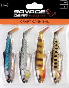 Savage Gear Craft Cannibal Zestaw - Clear Water Mix 