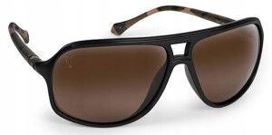 FOX Okulary AV8 Black Camo - Brązowe 