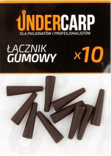 UnderCarp-Lacznik-Gumowy-Brazowy-10szt.jpg