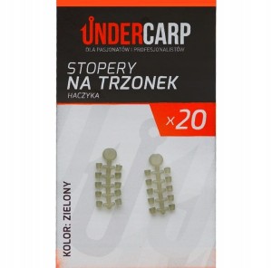 UnderCarp Stopery na Trzonek Haczyka - Zielone