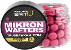 Feeder Bait Mikron Wafters Truskawka-Ryba 6mm