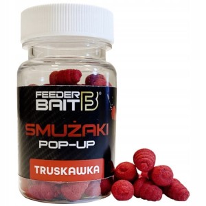 Feeder Bait Smużaki Pop-Up Truskawka 8mm  