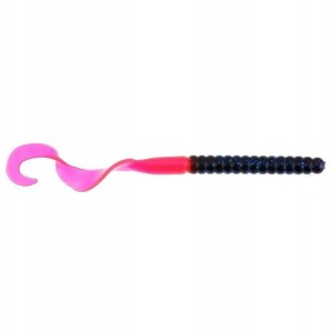 Berkley Powerbait Power Worms 18cm - Blue Fleck Firetail