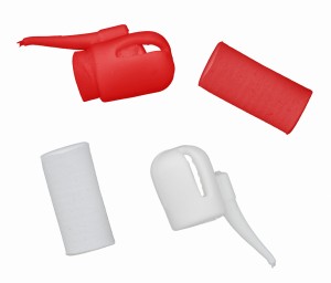 Mikado Zestaw Zig Rig Aligner Set Czerwony/Biały