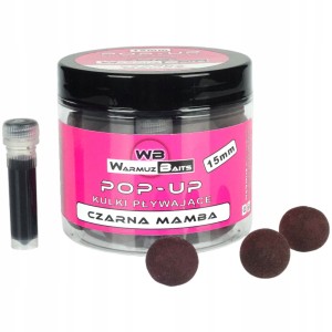 Warmuz Baits Czarna Mamba Pop-Up 15mm 