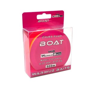 Warmuz Baits Żyłka Fluo Boat 0.37mm/500m - Pomarańczowa