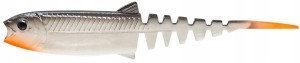 Savage Gear Cannibal Minnow V-Tail - White Black