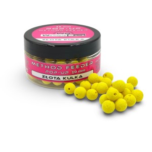 Warmuz Baits Złota Kulka Pop-Up 10mm z dziurką