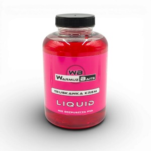 Warmuz Baits Truskawka Krem Liquid 500ml
