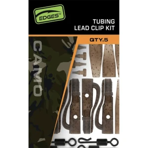 FOX Edges Bezpieczne Klipsy Camo Tubing Lead Clip Kit