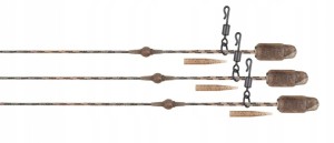 FOX Camo Zestaw Helikopterowy Clip Rigs Submerge 30lbs 