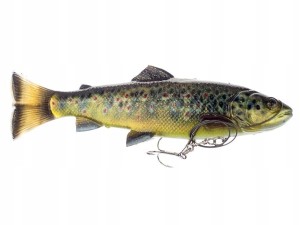 Savage Gear 4D Pulse Tail Trout 16cm - Brown Trout