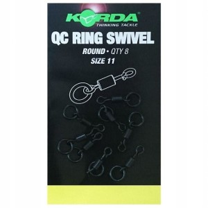 Korda Krętliki Quick Change Swivel Loop Fitting 