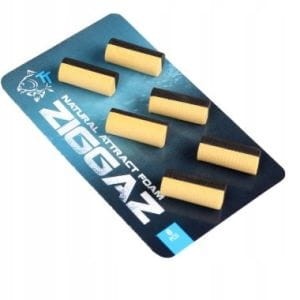 Nash Przynęty Ziggaz Foams Black/Beige do Zig Riga