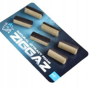 Nash Przynęty Ziggaz Foams Black/Brown do Zig Riga