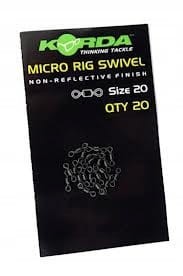 Korda Krętliki Micro Rig Swivel roz. 20 