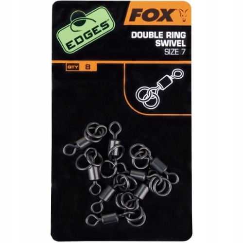 FOX Edges Double Ring Swivel roz. 7 (CAC495)