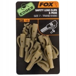 FOX Edges Safety Lead Clip roz. 10 (CAC479)