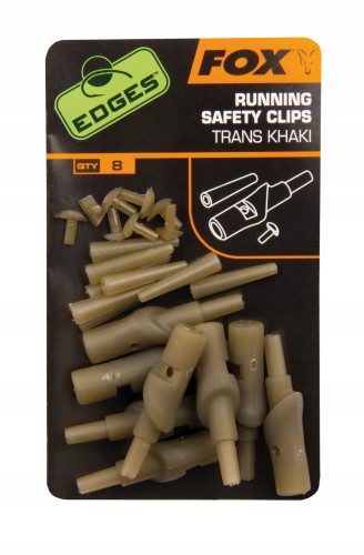 FOX Edges Running Safety Clips (CAC582)